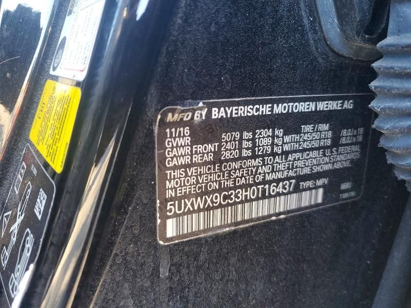 2017 BMW X3 Xdrive28i