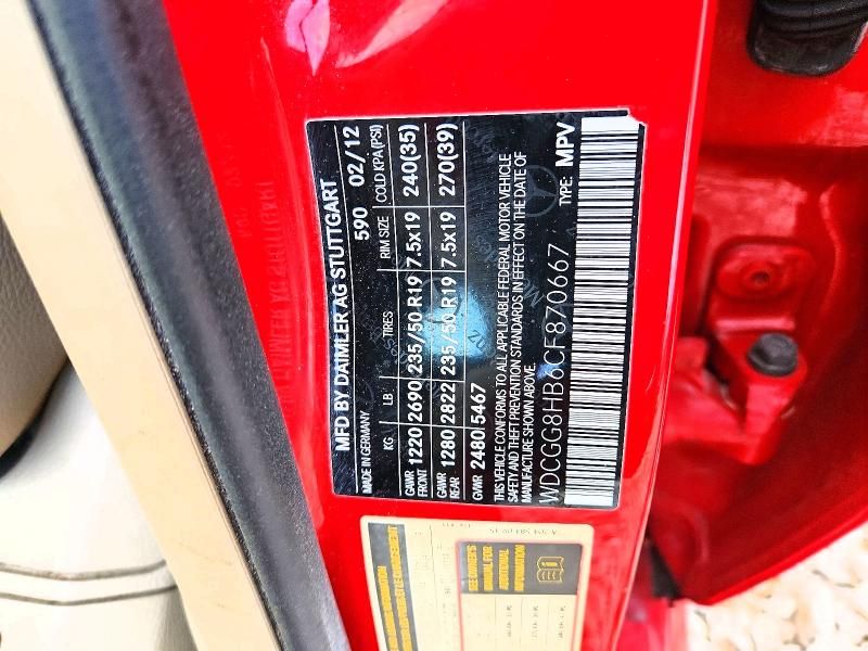 2012 Mercedes-Benz Glk 350 4matic