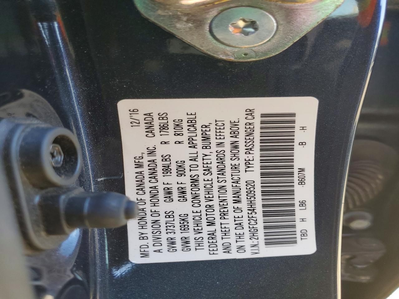 2017 Honda Civic lx