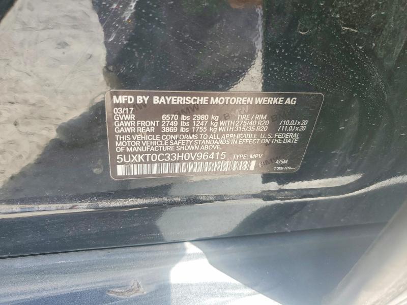 2017 BMW X5 Xdrive4