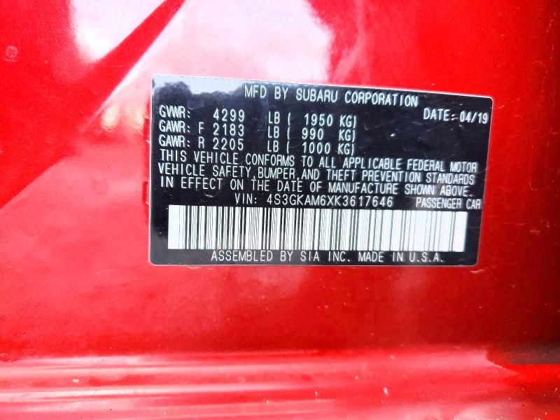 2019 Subaru Impreza Sport