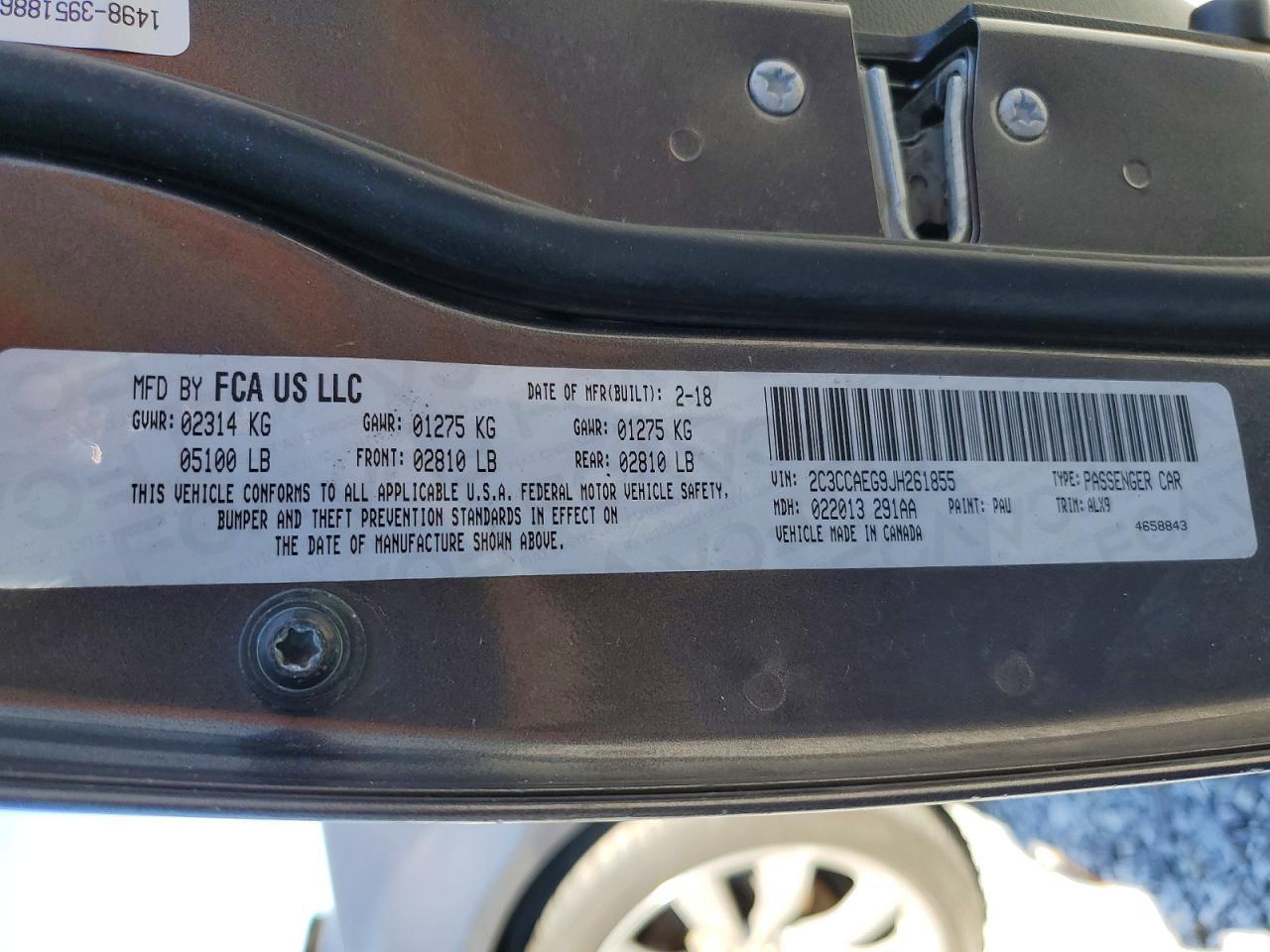 2018 Chrysler 300 Limited