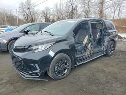 Toyota Sienna salvage cars for sale: 2025 Toyota Sienna
