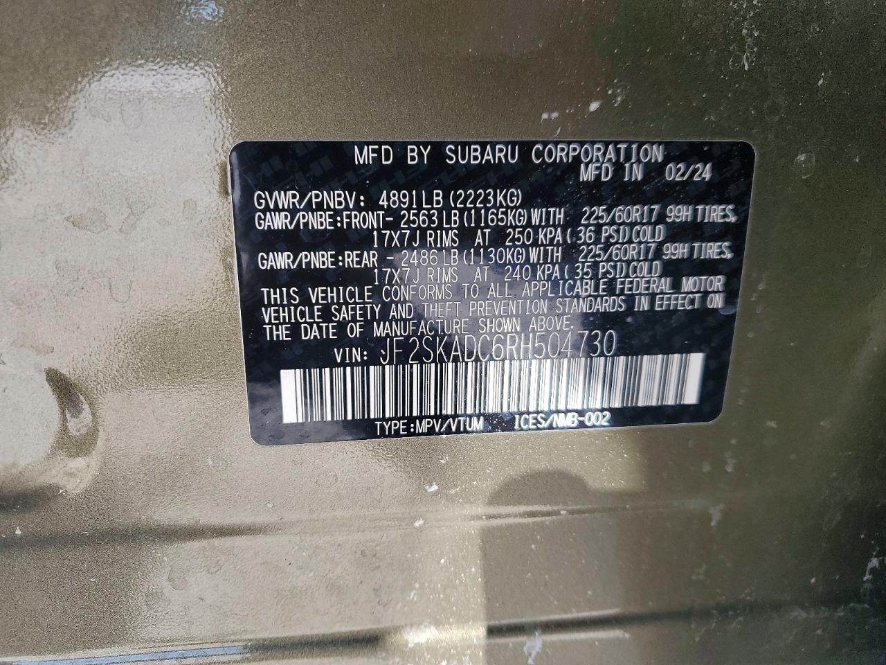 2024 Subaru Forester Premium