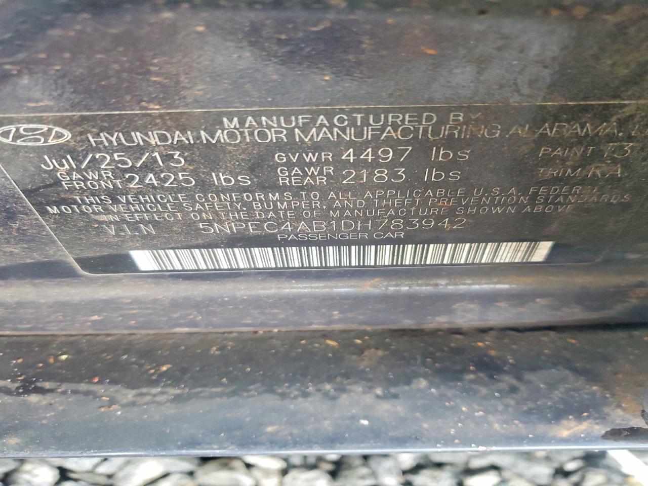 2013 Hyundai Sonata Limited 2.0t