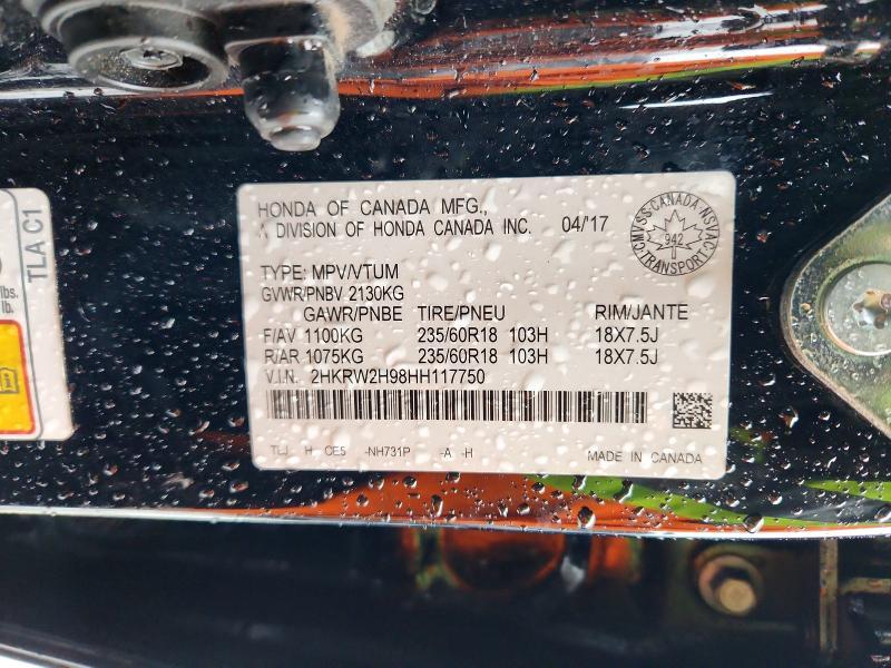 2017 Honda Cr-v Touring