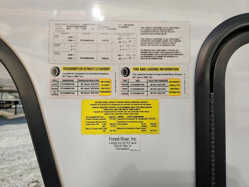 2021 Flagstaff Travel Trailer