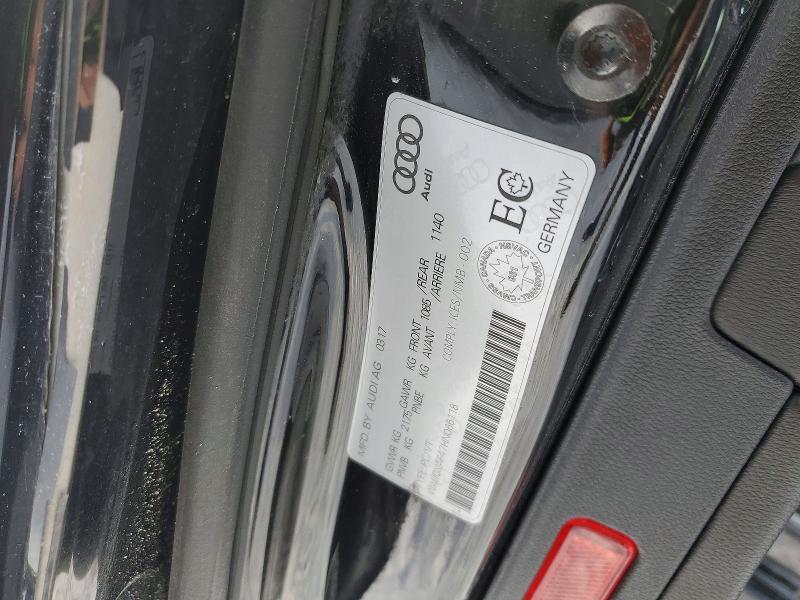 2017 Audi A4 Technik