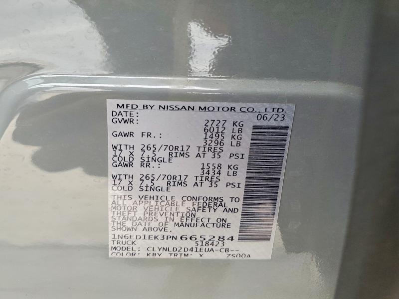 2023 Nissan Frontier PRO-4X