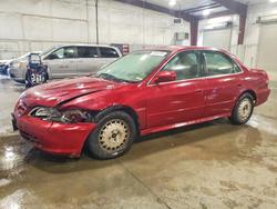 Honda Accord salvage cars for sale: 2001 Honda Accord ex
