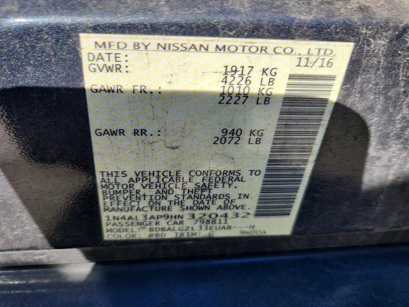 2017 Nissan Altima 2.5