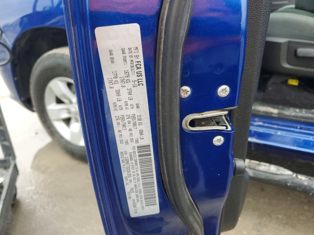 2016 Dodge Ram 1500 st