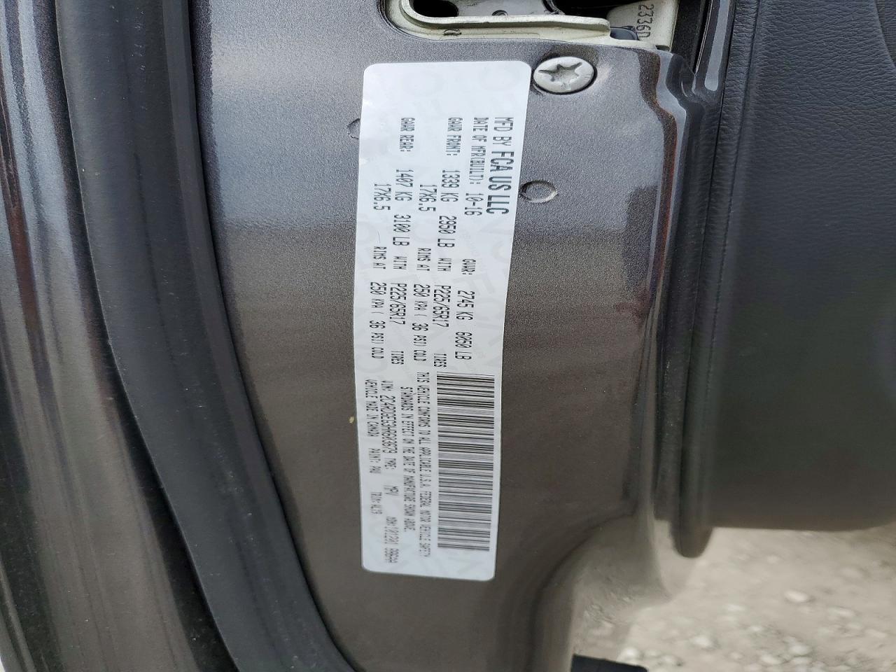 2017 Dodge Grand Caravan gt