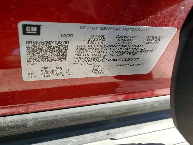 2021 GMC Acadia slt