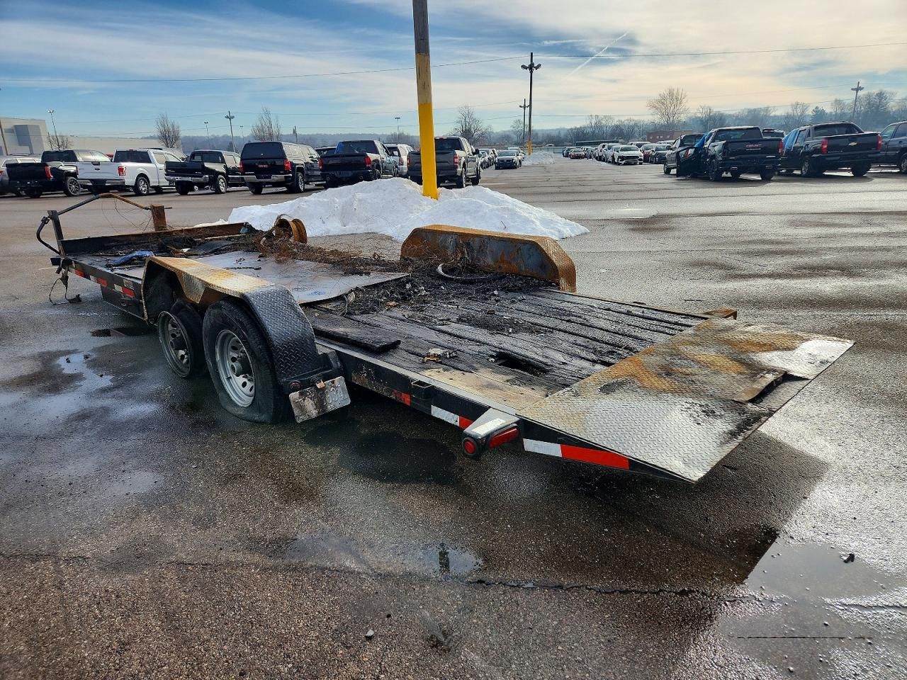 2020 Tophat Unknown-Tilt Deck Equipment Trailer