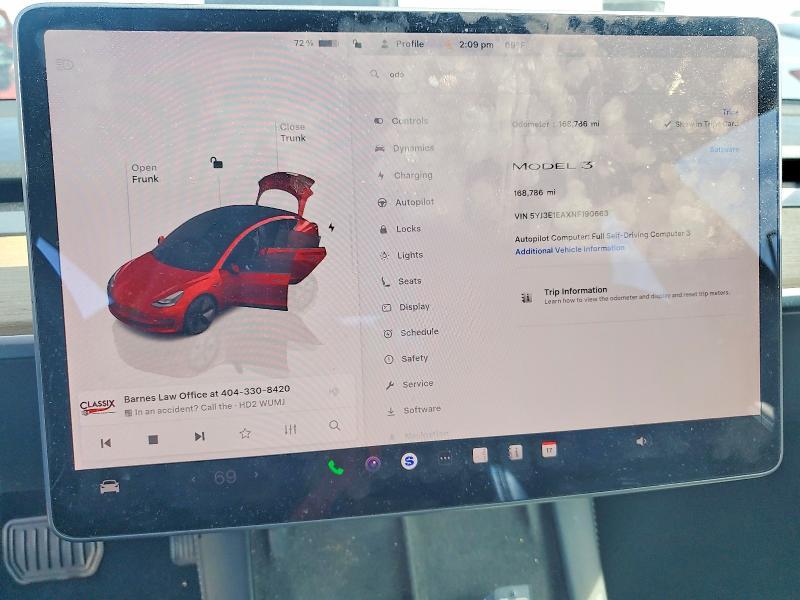 2022 Tesla Model 3