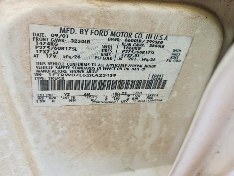 2002 Ford F150 Supercrew