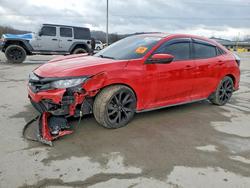 Honda salvage cars for sale: 2017 Honda Civic Sport