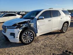 Salvage cars for sale from Copart Houston, TX: 2022 Chevrolet Traverse Premier