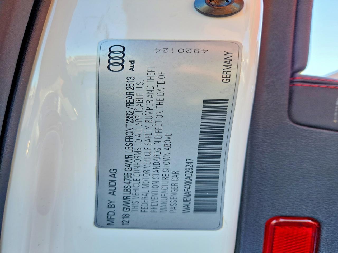 2019 Audi A4 Premium Plus