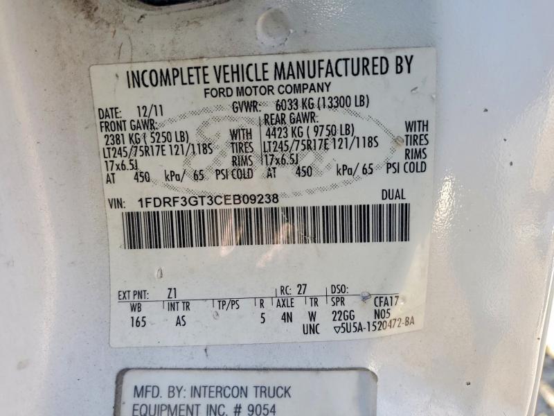 2012 Ford F350 Super Duty Flatbed Truck