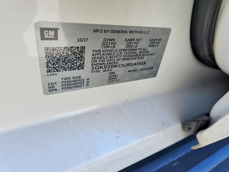 2018 GMC Yukon slt