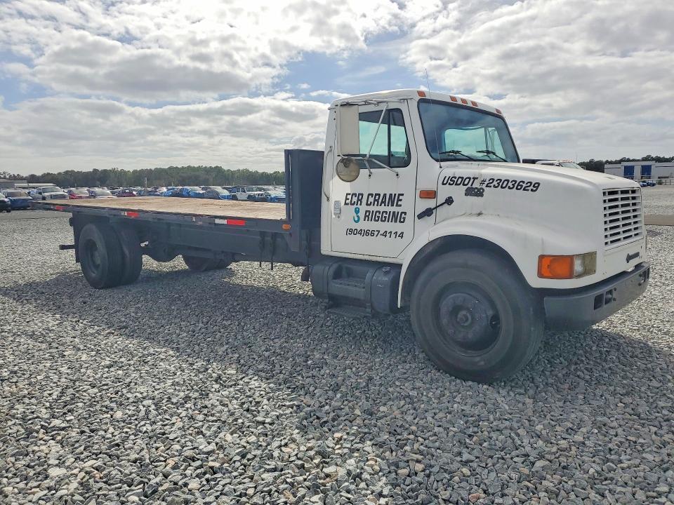 1996 International 4900 Flatbed Truck