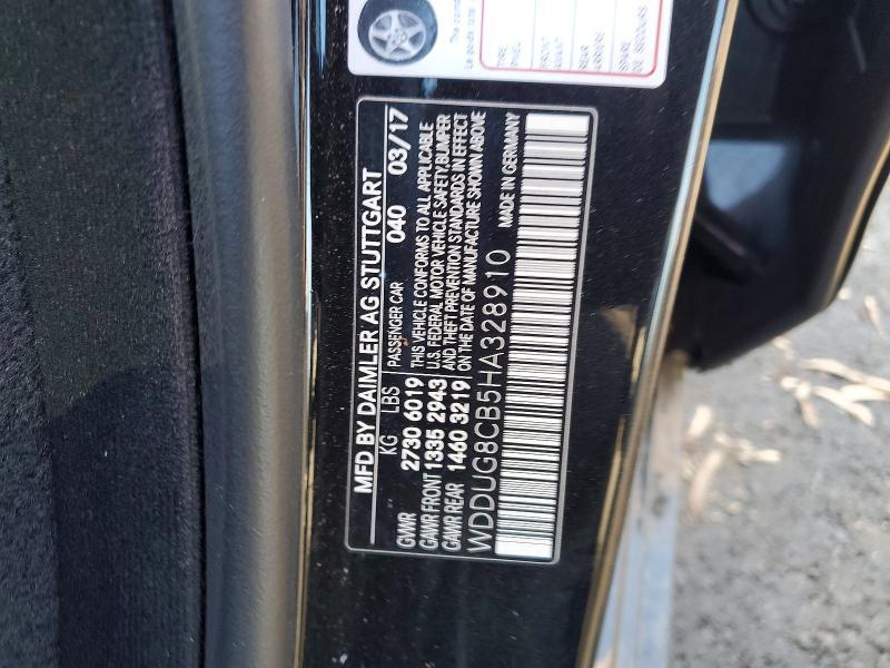 2017 Mercedes-Benz S 550