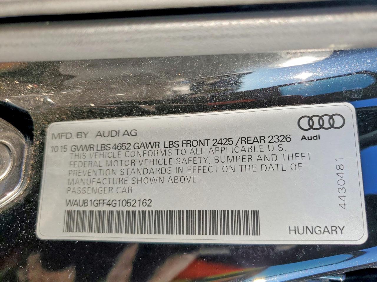 2016 Audi S3 Premium Plus