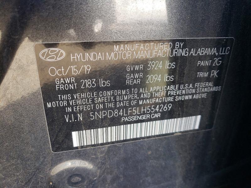 2020 Hyundai Elantra sel