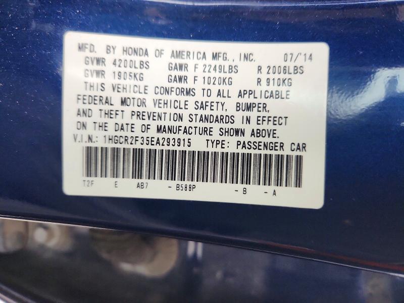 2014 Honda Accord lx