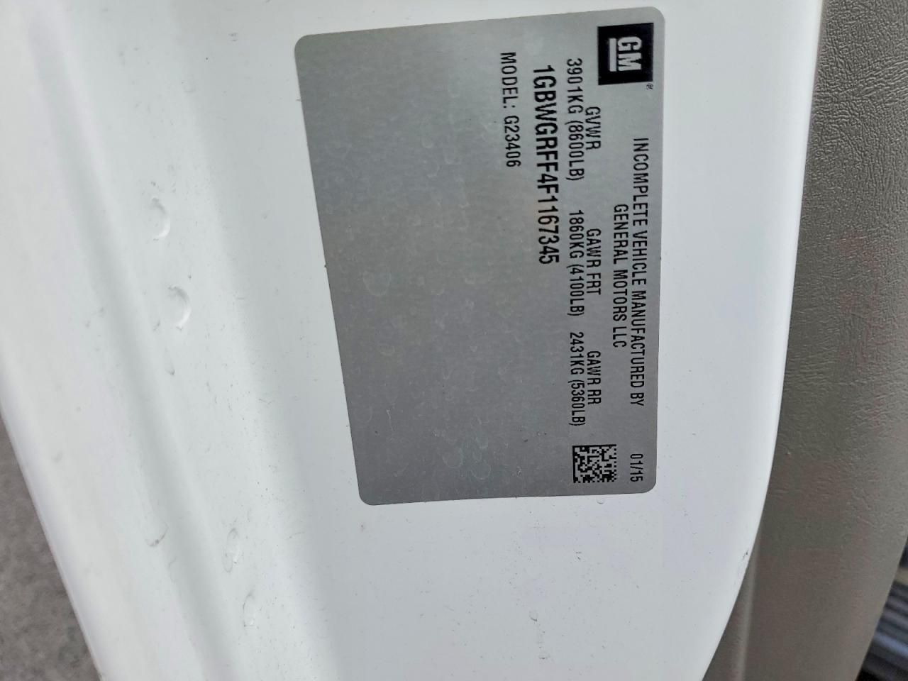 2015 Chevrolet Express G2500 LT