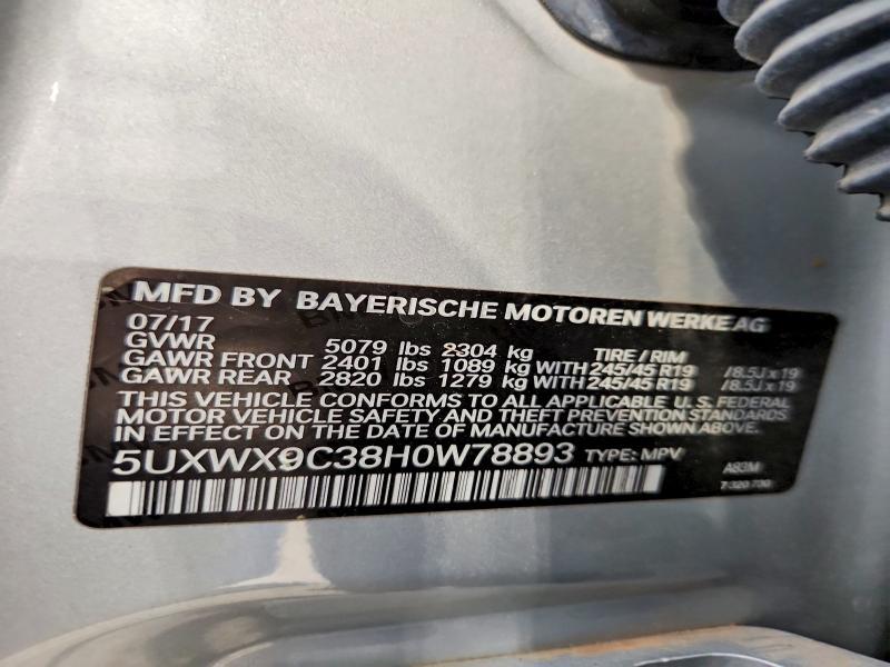 2017 BMW X3 Xdrive28i