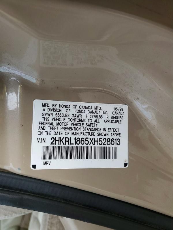 1999 Honda Odyssey ex