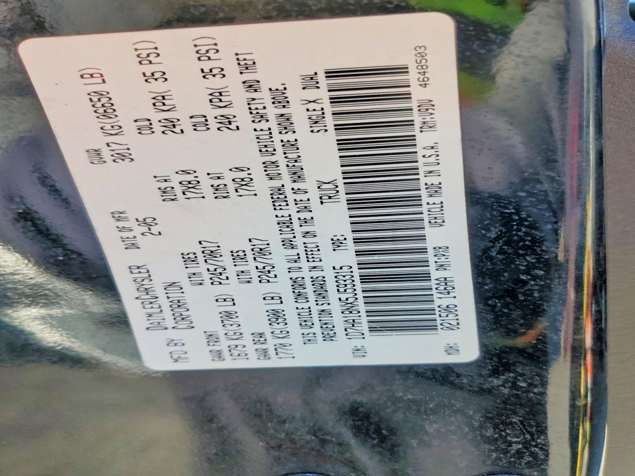 2005 Dodge RAM 1500 ST