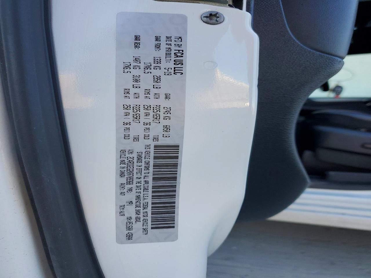 2019 Dodge Grand Caravan gt