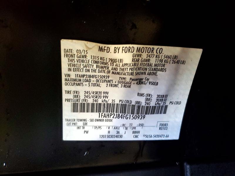 2015 Ford Taurus Limited