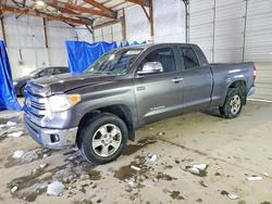 Salvage cars for sale from Copart Lexington, KY: 2016 Toyota Tundra Double Cab SR