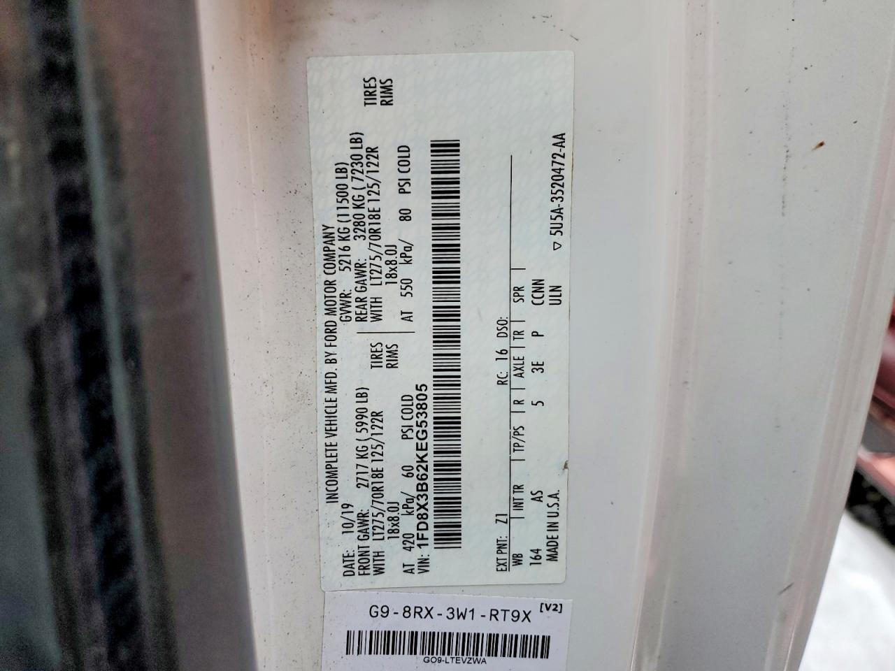 2019 Ford F350 XL