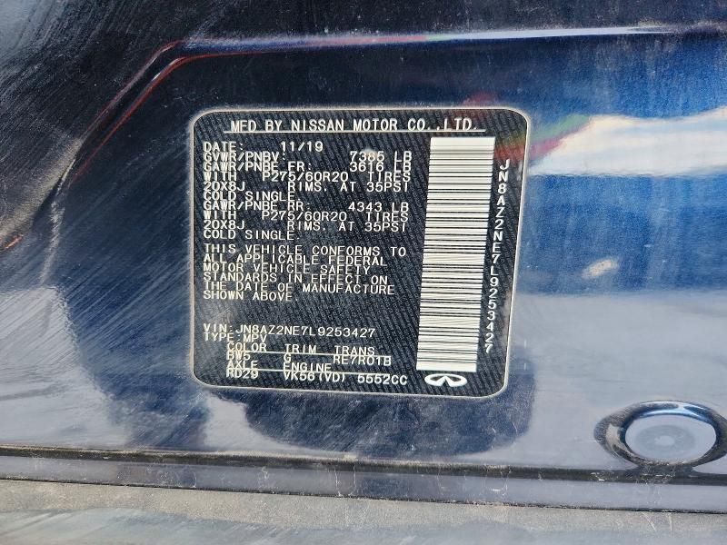 2020 Infiniti Qx80 Luxe