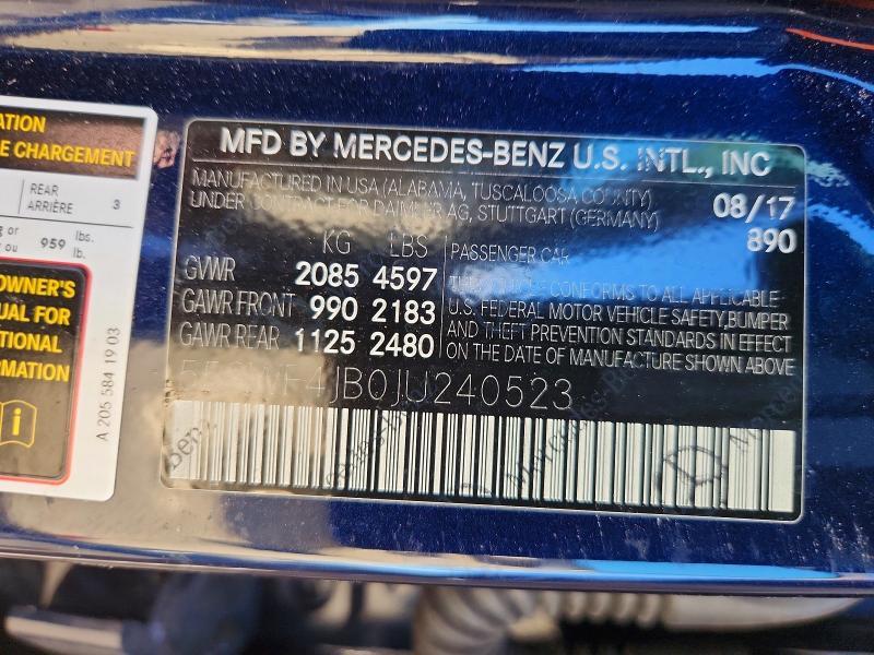 2018 Mercedes-Benz C300