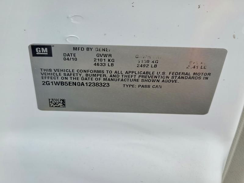 2010 Chevrolet Impala lt