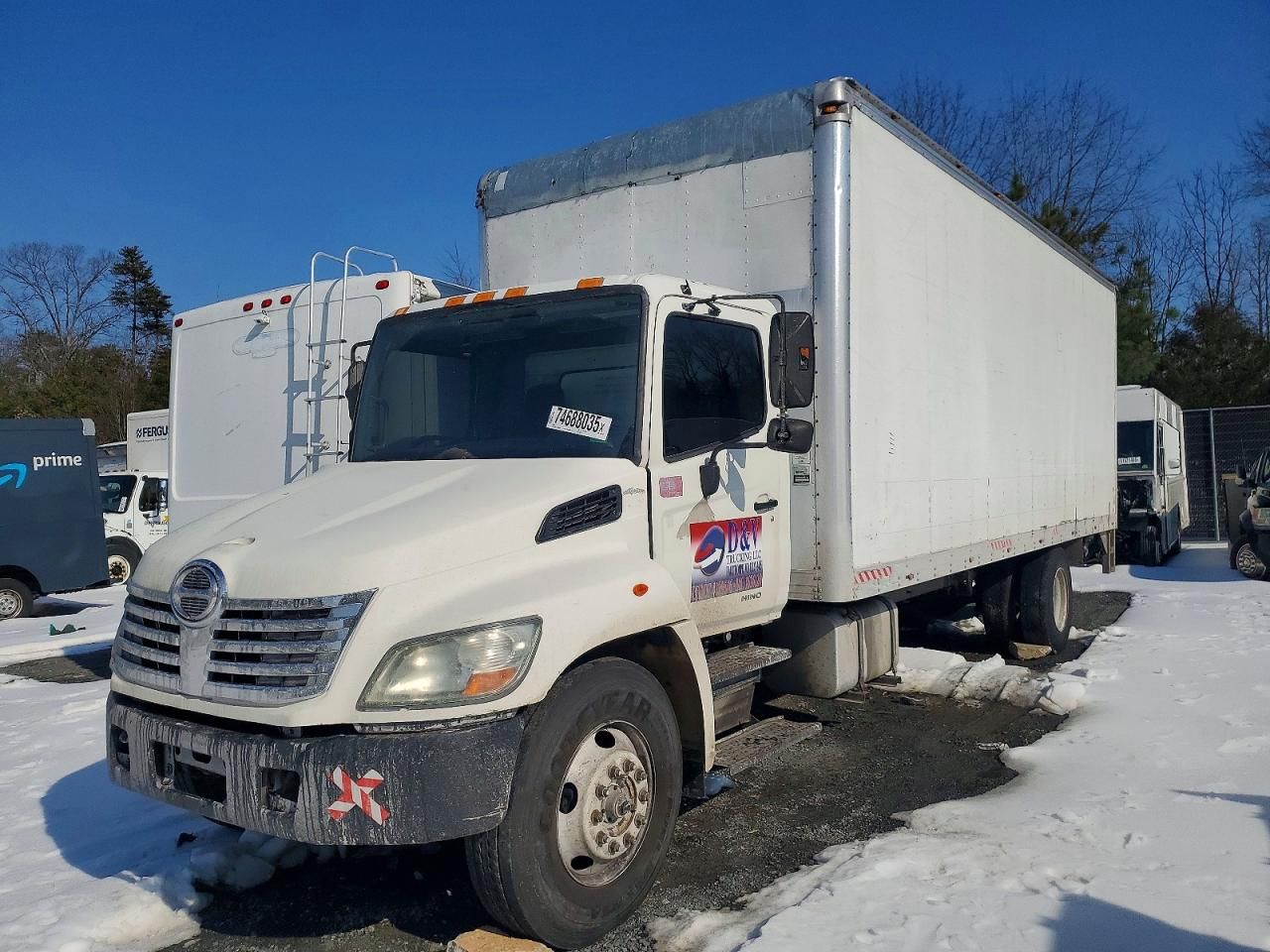 2007 Hino 268 BOX Truck