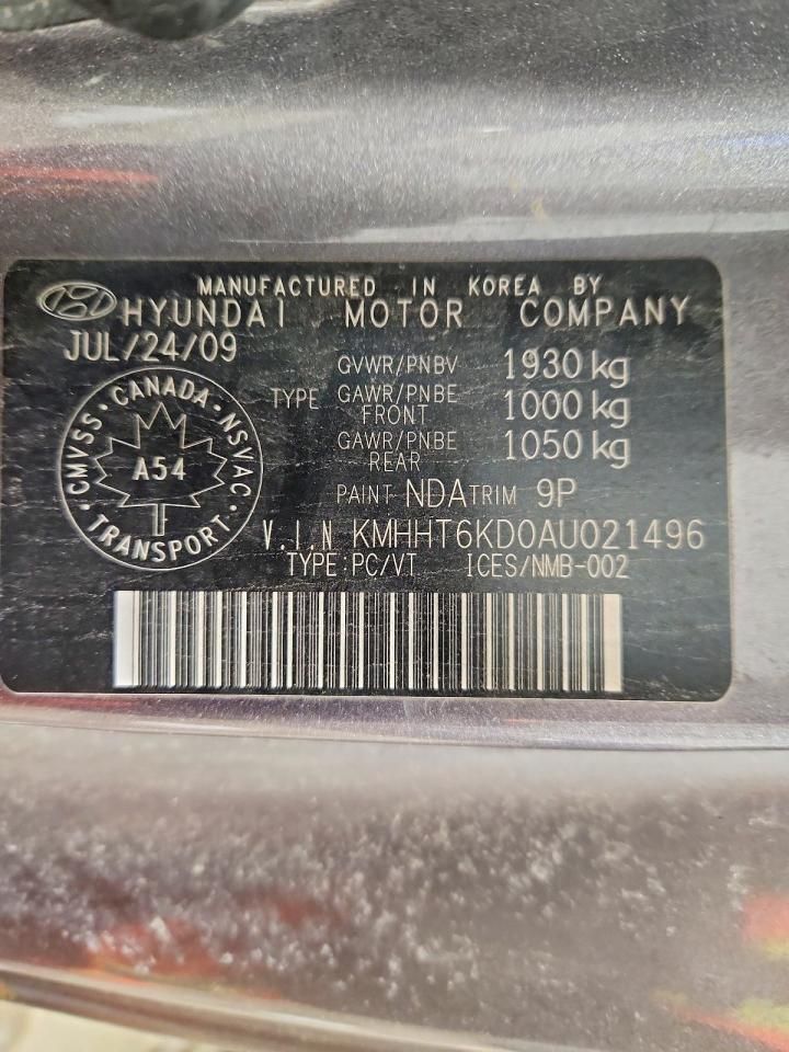 2010 Hyundai Genesis Coupe 2.0t