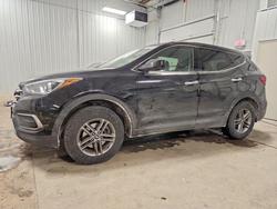 Salvage cars for sale from Copart Ham Lake, MN: 2017 Hyundai Santa fe Sport