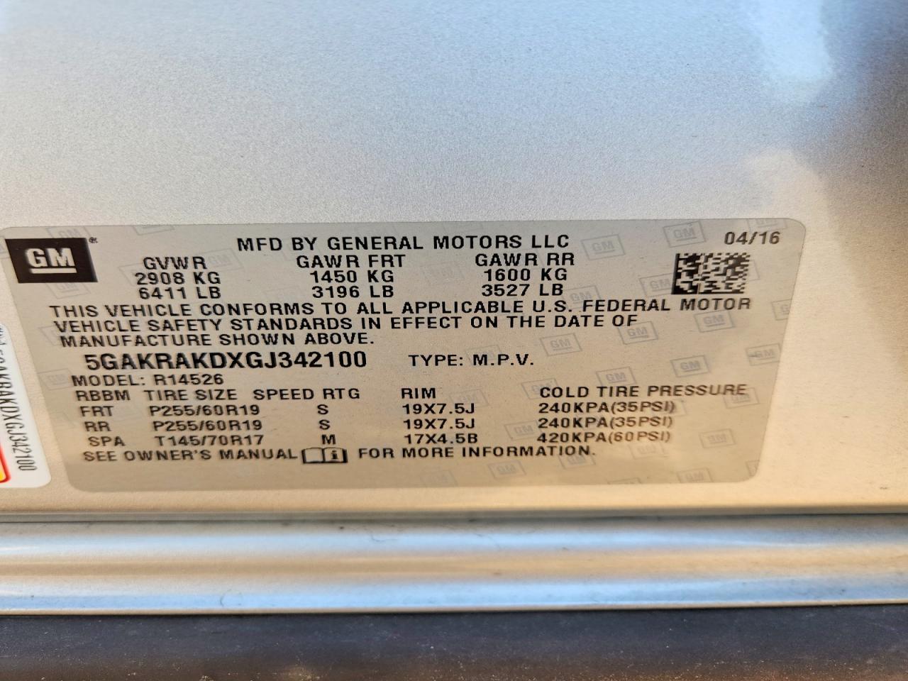 2016 Buick Enclave