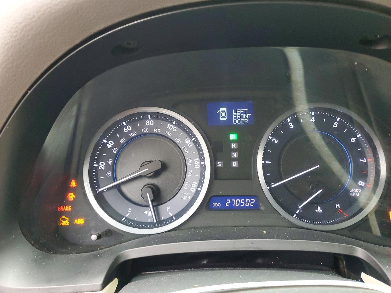 2012 Lexus Is 250