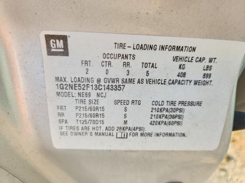 2003 Pontiac Grand am se