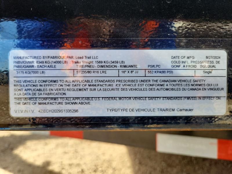 2025 Ldtl Trailer-Equipment Trailer