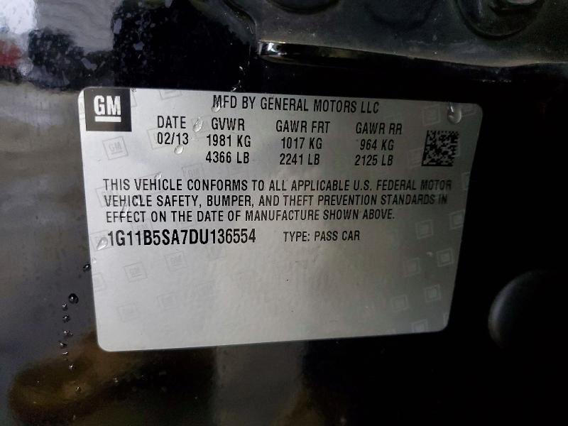 2013 Chevrolet Malibu ls